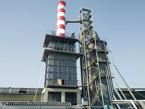 Brick factory kiln wet electrostatic precipitator