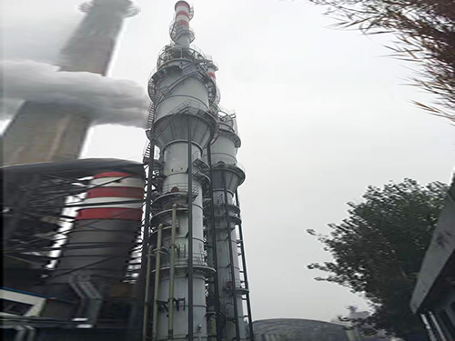Wet electrostatic precipitator for ceramic kiln