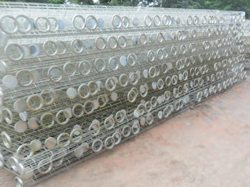 Galvanized dust removal frame