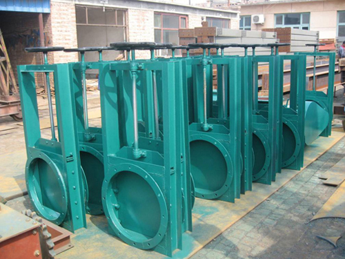 Manual gate valve
