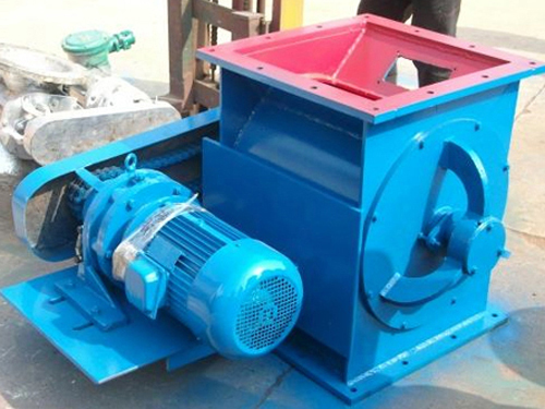 Star type ash discharge valve