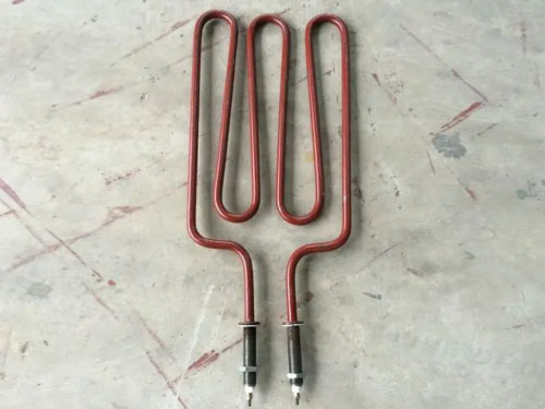 Electric dust collector heater