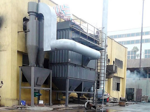 Electric furnace dust collector